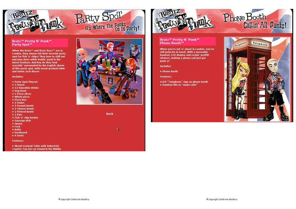 Bratz Catalogues